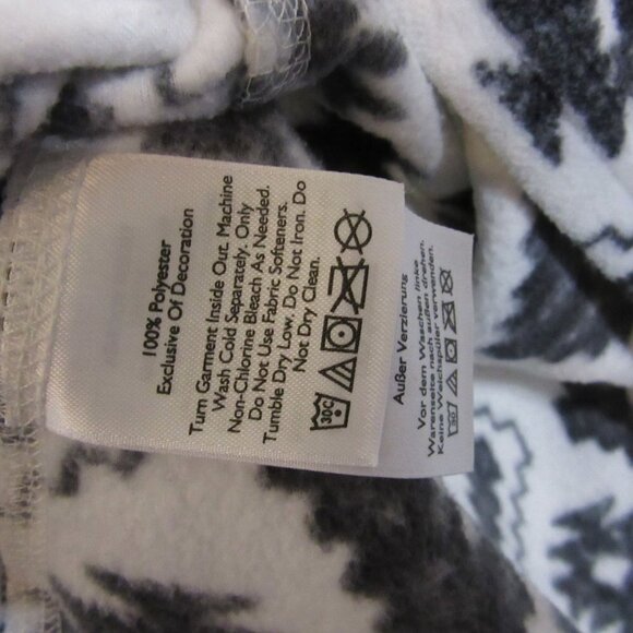 Eddie Bauer Navajo Tribal Aztec 1/4 Zip White Fleece Sweater Women's Large - Picture 4 of 5